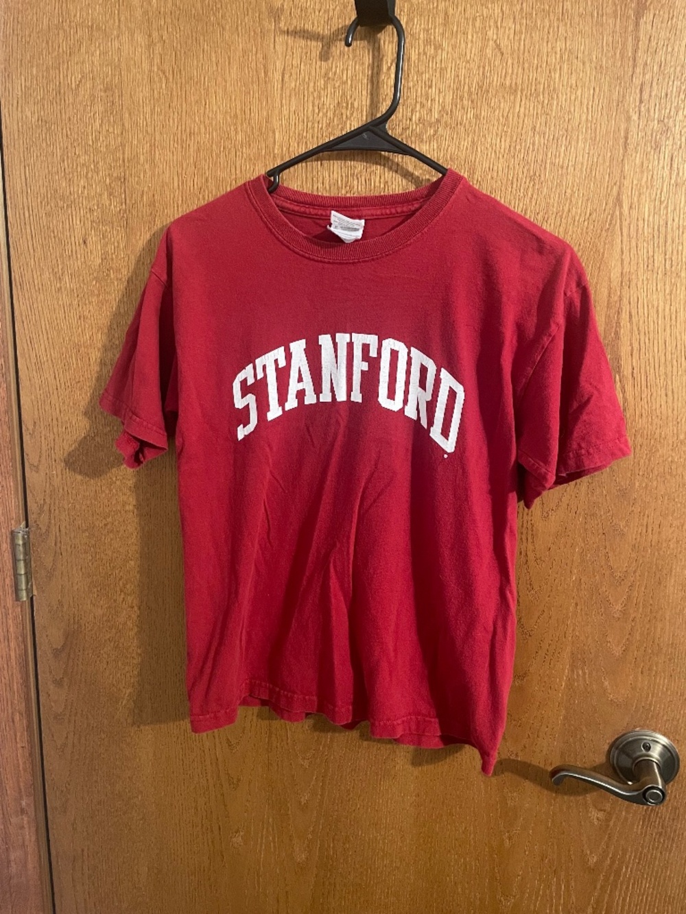 Size Large Red Stanford T-Shirt